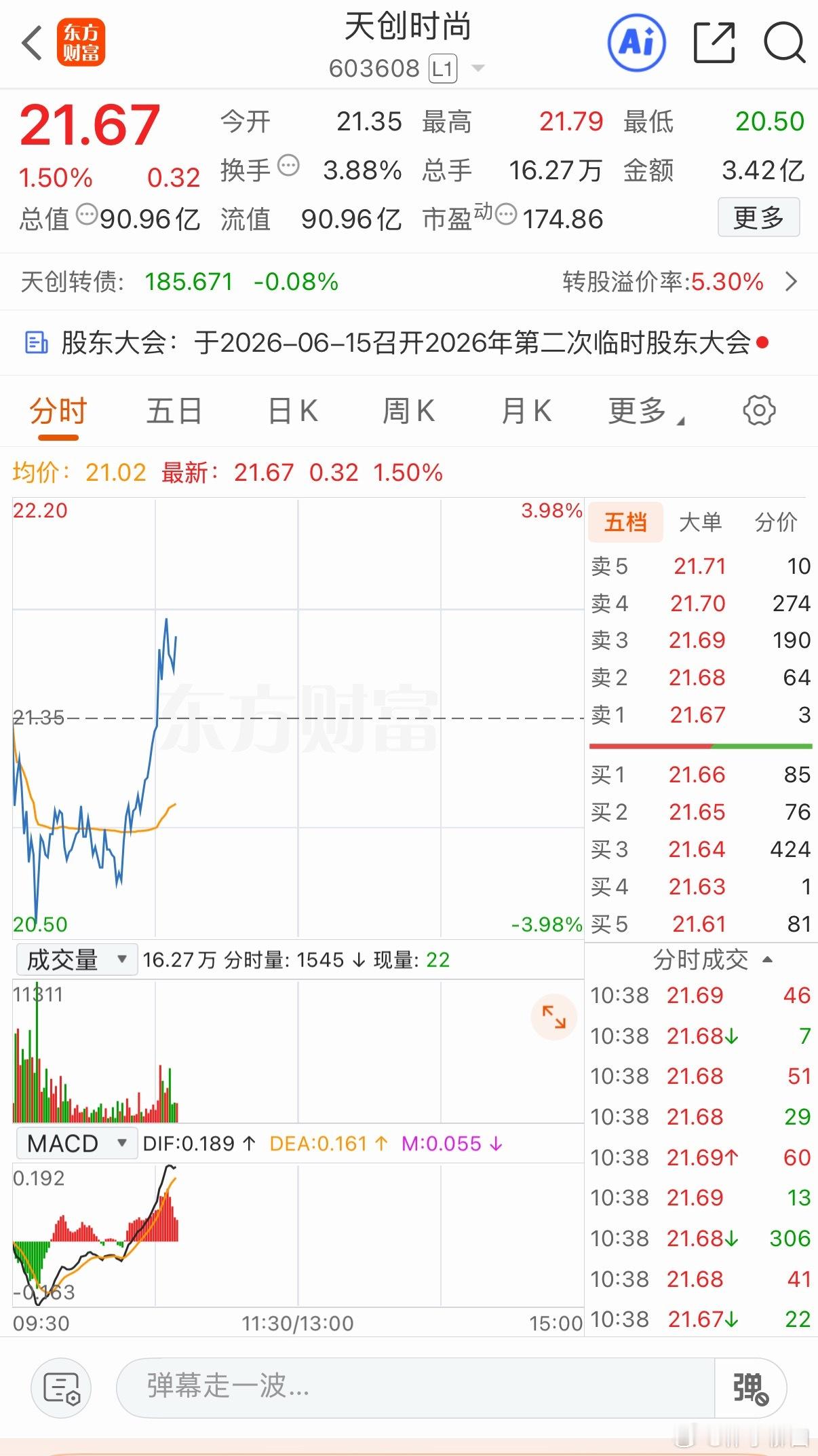 早上波动有点大了差点