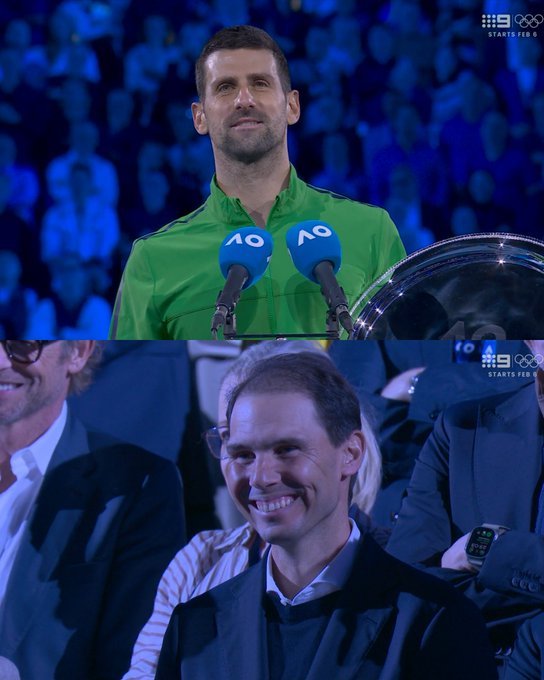 在阿卡成为史上最年轻全满贯得主的这同一个夜晚，德约也完成了自己的。。。全满亚。是