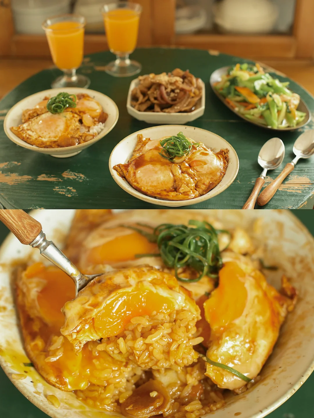 无敌下饭的溏心公瑾爆蛋盖饭。