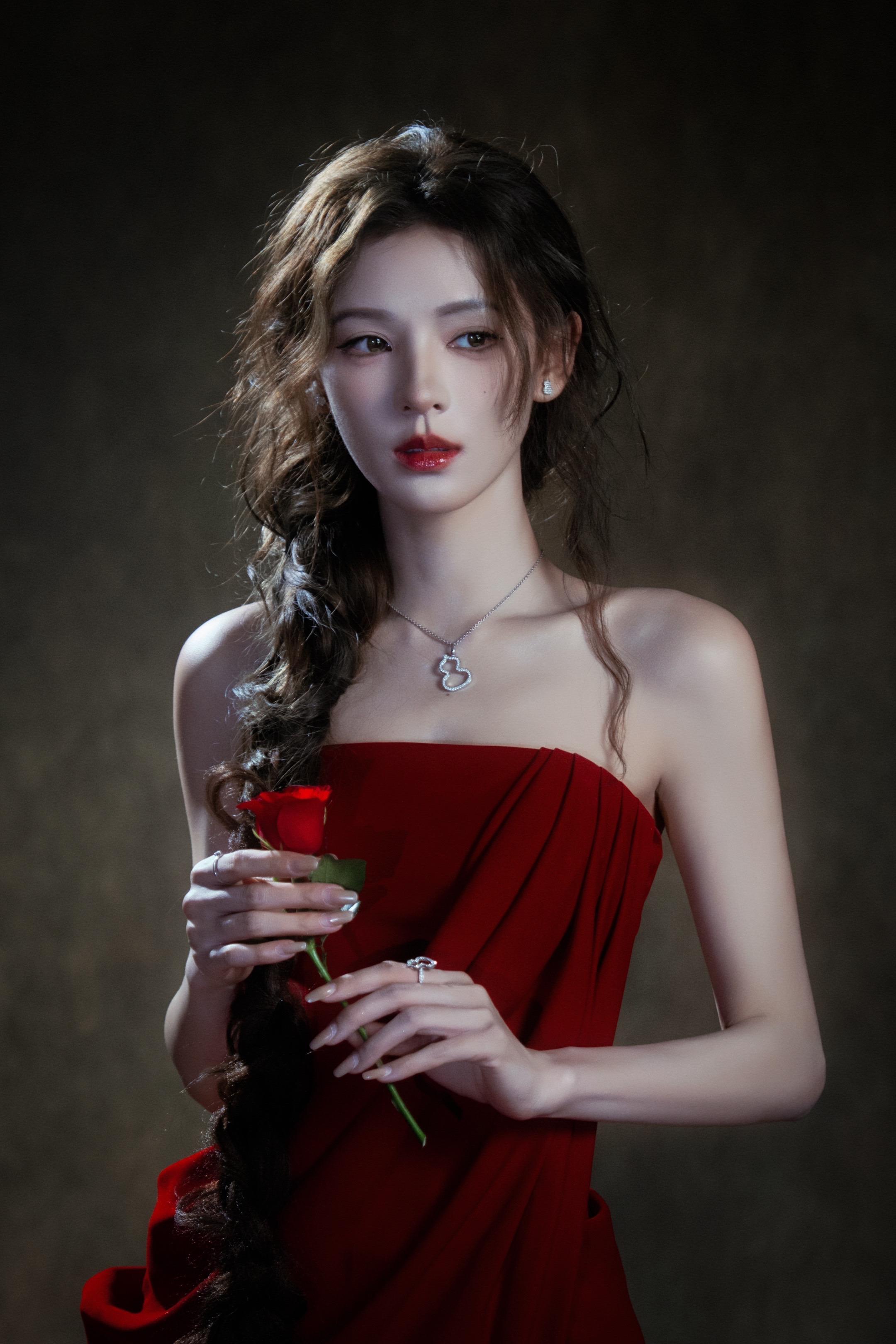 有这张脸和这个身材，还愁不出片？！开拍即出片好吗张予曦工作室来高人了 ​​​​