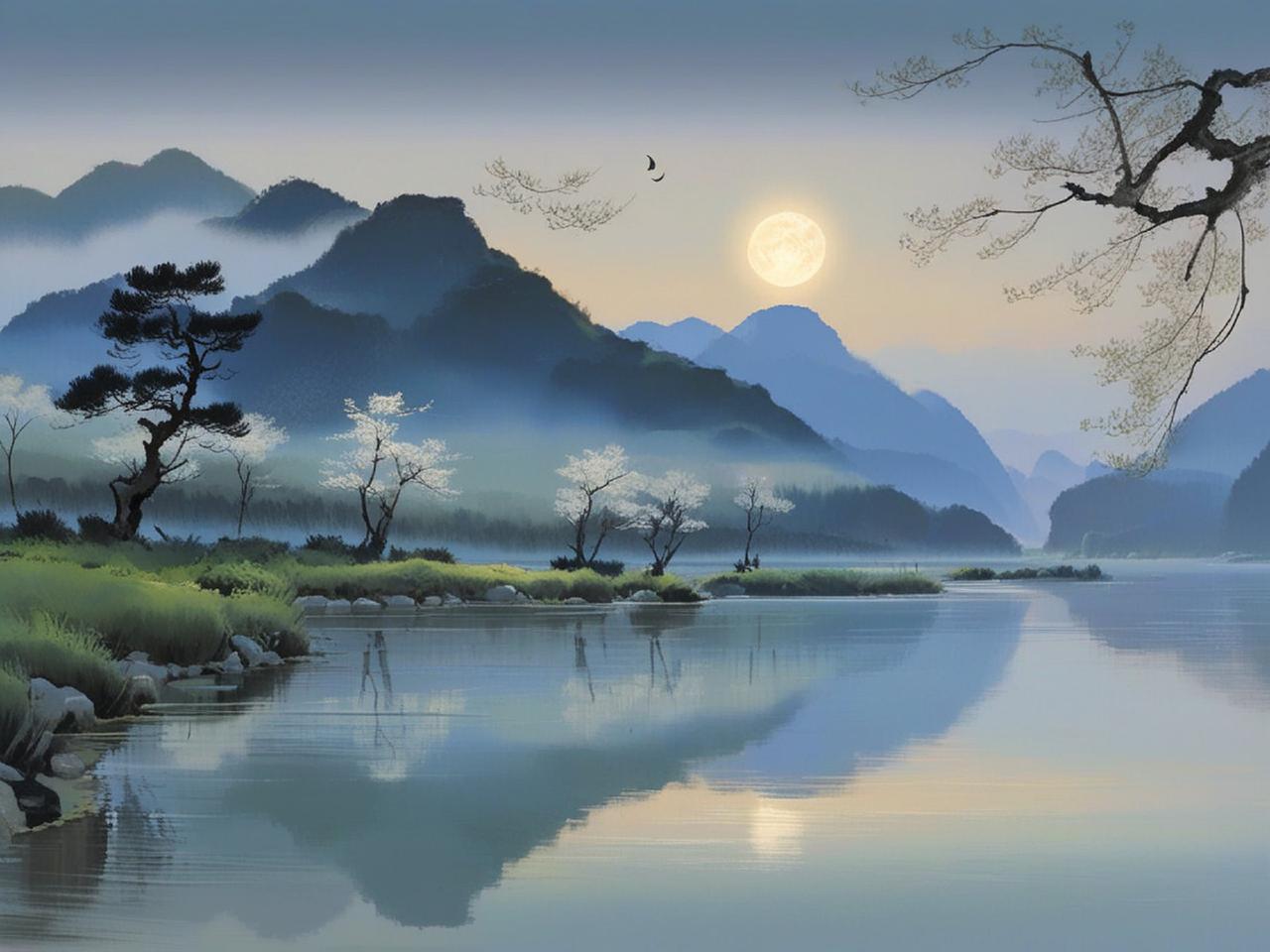 宋词（诗）景物描写佳句230例（二十八）

136、铁马蒙毡，银花洒泪，春入愁城