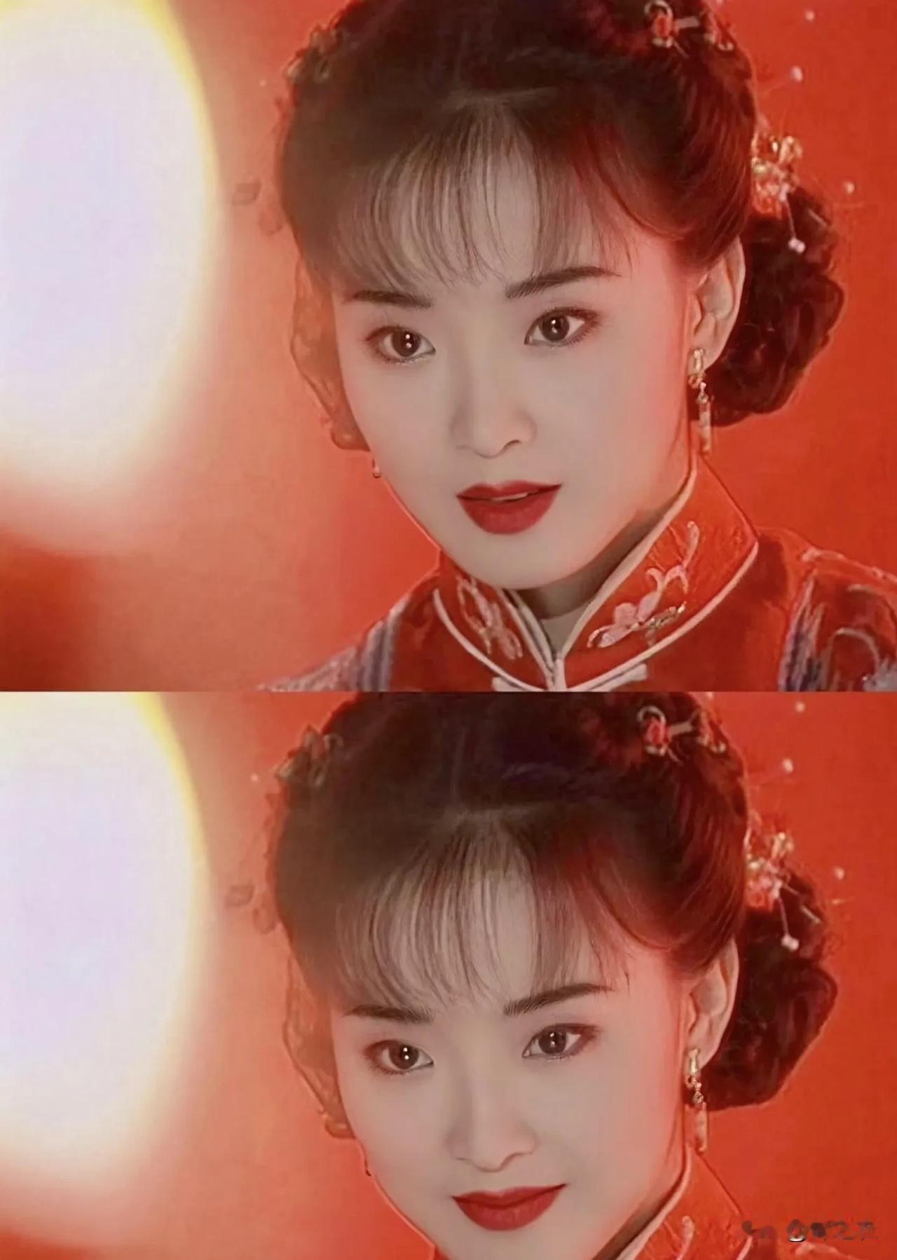 王艳真的是我见过最符合“大家闺秀”这四个字的长相了，因为她的气质温婉动人，模样很