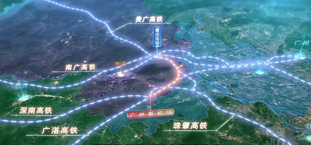 建议规划肇庆东站与佛肇庆站联络线，赋能广州新机场客流！
确实应该考虑，只有珠海往