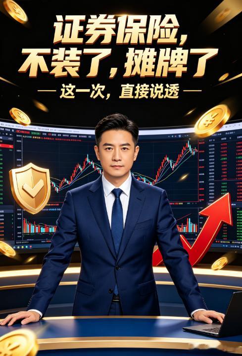 证券保险不装了，摊牌了~！ 