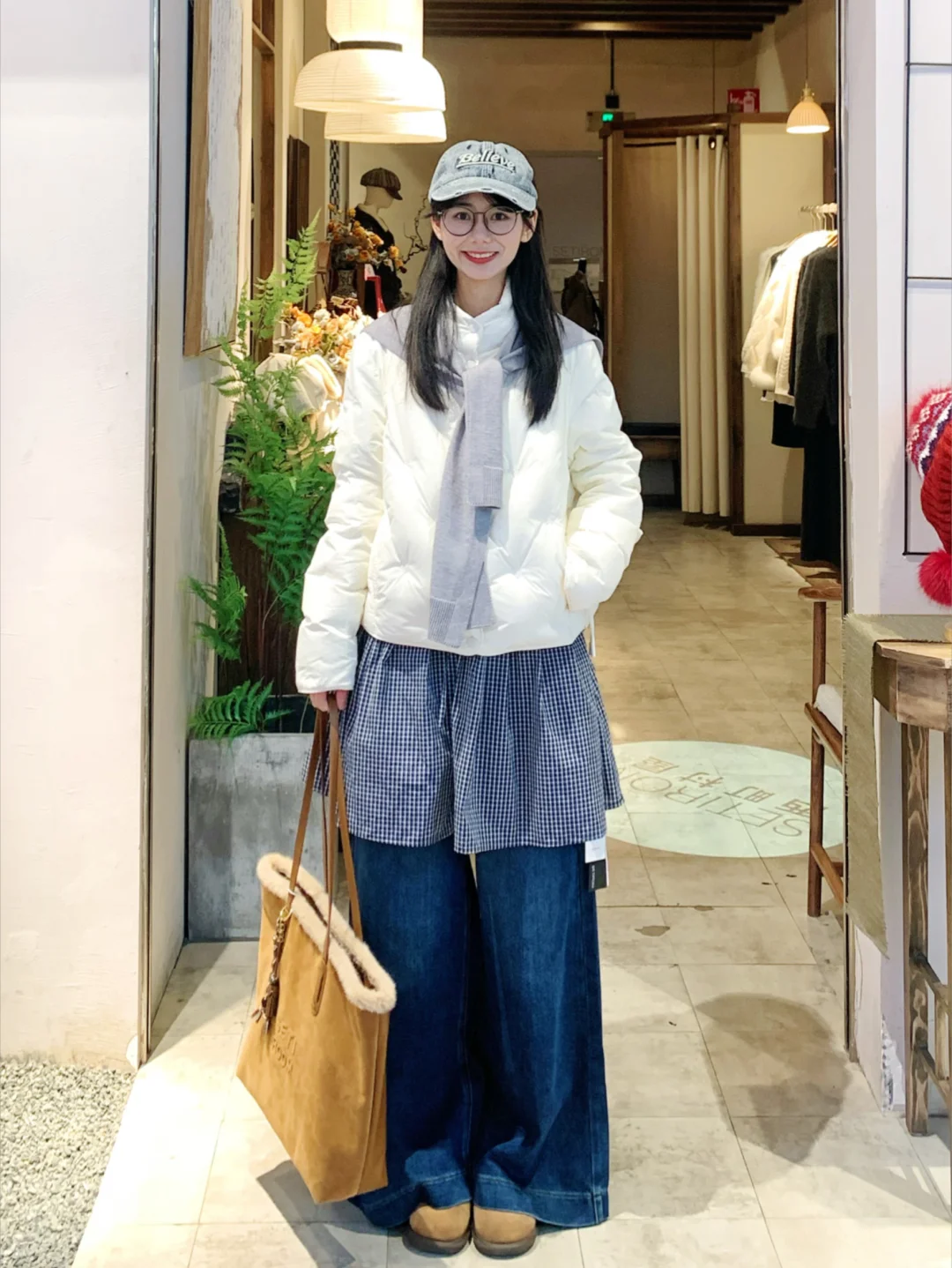 163 90｜日系裙裤叠穿ootd🤍～