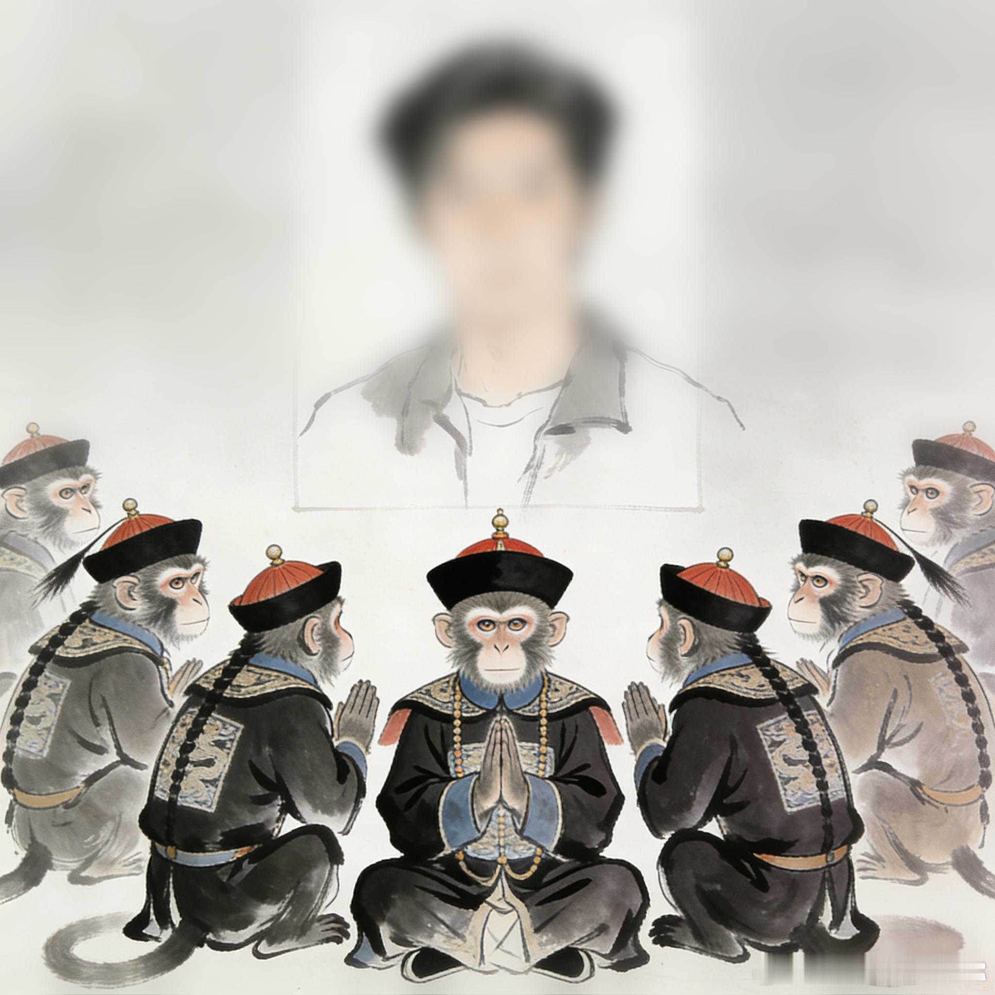 米帮猴犬全网吠，阉宦法务竞立威。各大平台兵戈起，网言飘摇草木悲。清风不今日识字，