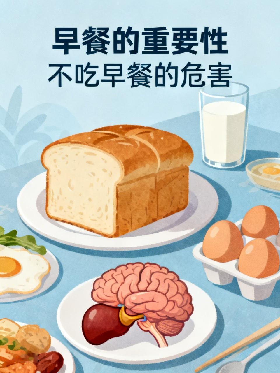 早上起来不饿，也别轻易不吃早餐。从健康角度讲，不吃早餐危害可不小。它会让胆汁在胆
