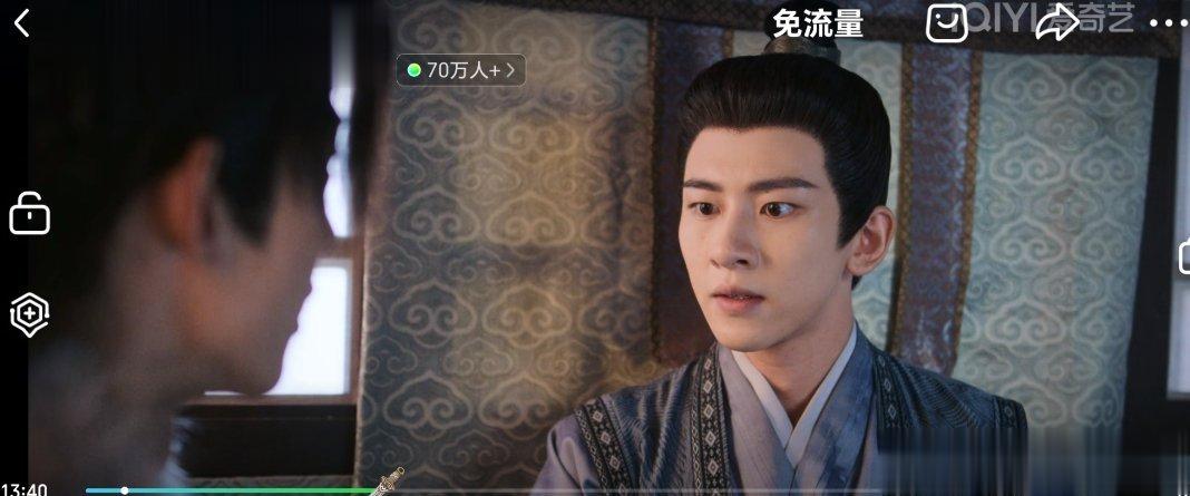 师徒这条线真的热度很高，任如意李同光重逢，在线人数创新高了，剧热度也二次破万了。