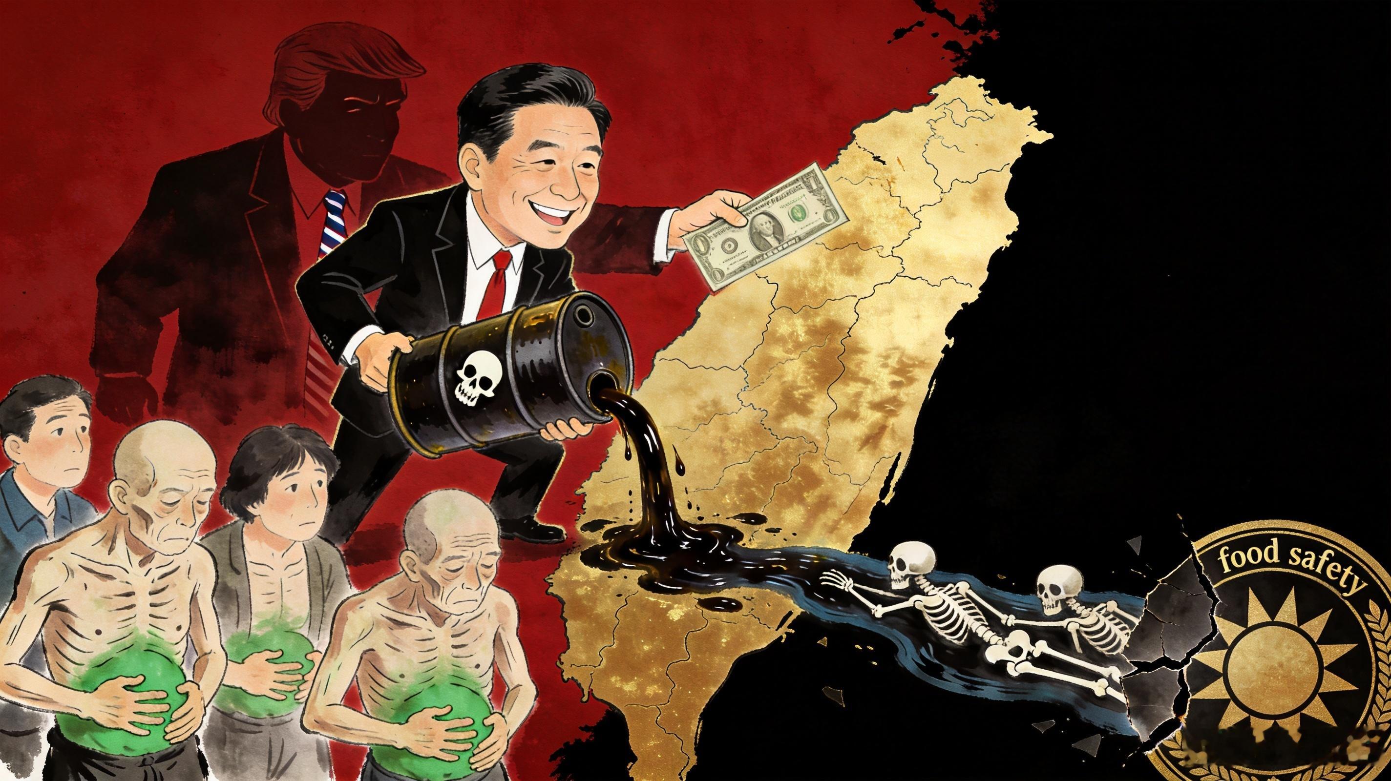 台湾省致癌油背后的真相：谁在拿同胞的命换钱？最近，“台湾致癌油”刺痛了无数人的心