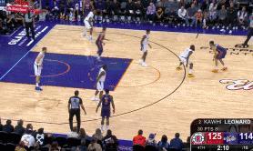 哈登关键三分锁定胜局！
北京时间1月4日，快船与太阳的比赛进行至末节还有1分40