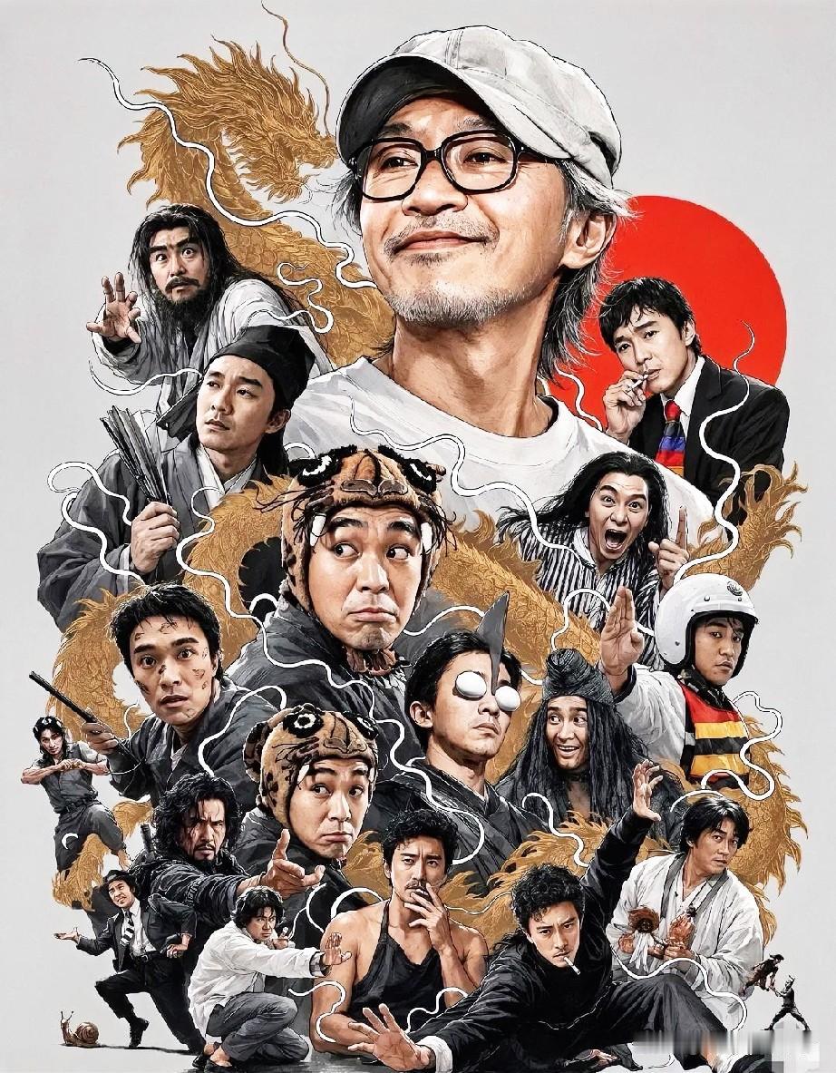 年少不懂周星驰，读懂已是剧中人。他用一生演尽小人物的欢笑与心酸，我们用半生看懂自