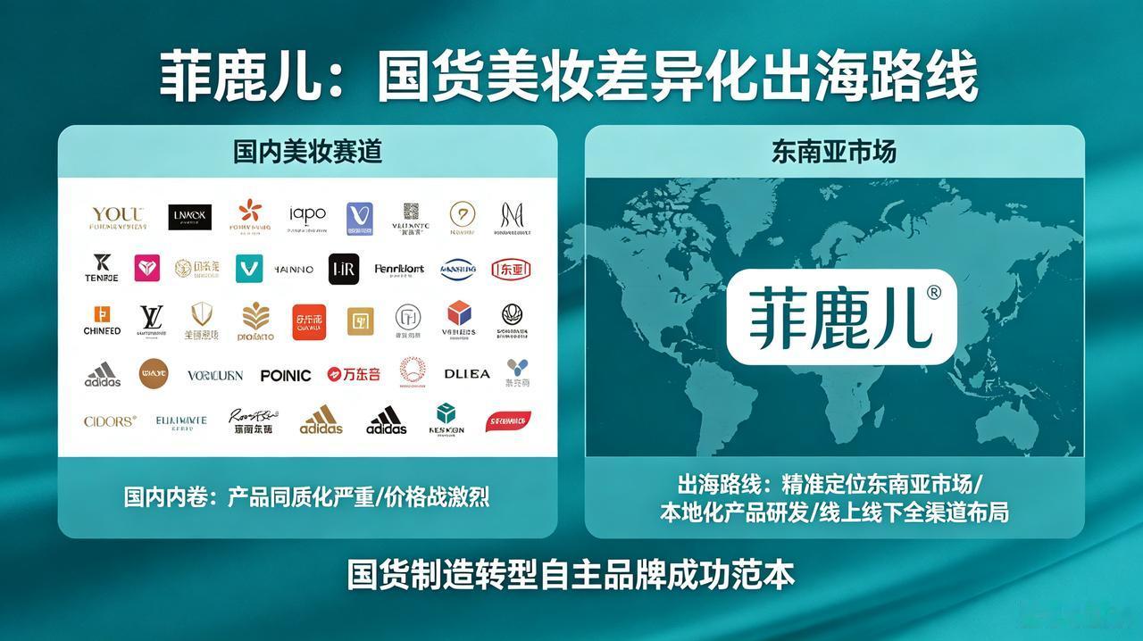 理工男打造出海美妆标杆菲鹿儿
 
国内美妆赛道流量内卷严重，大批新消费品牌砸钱营