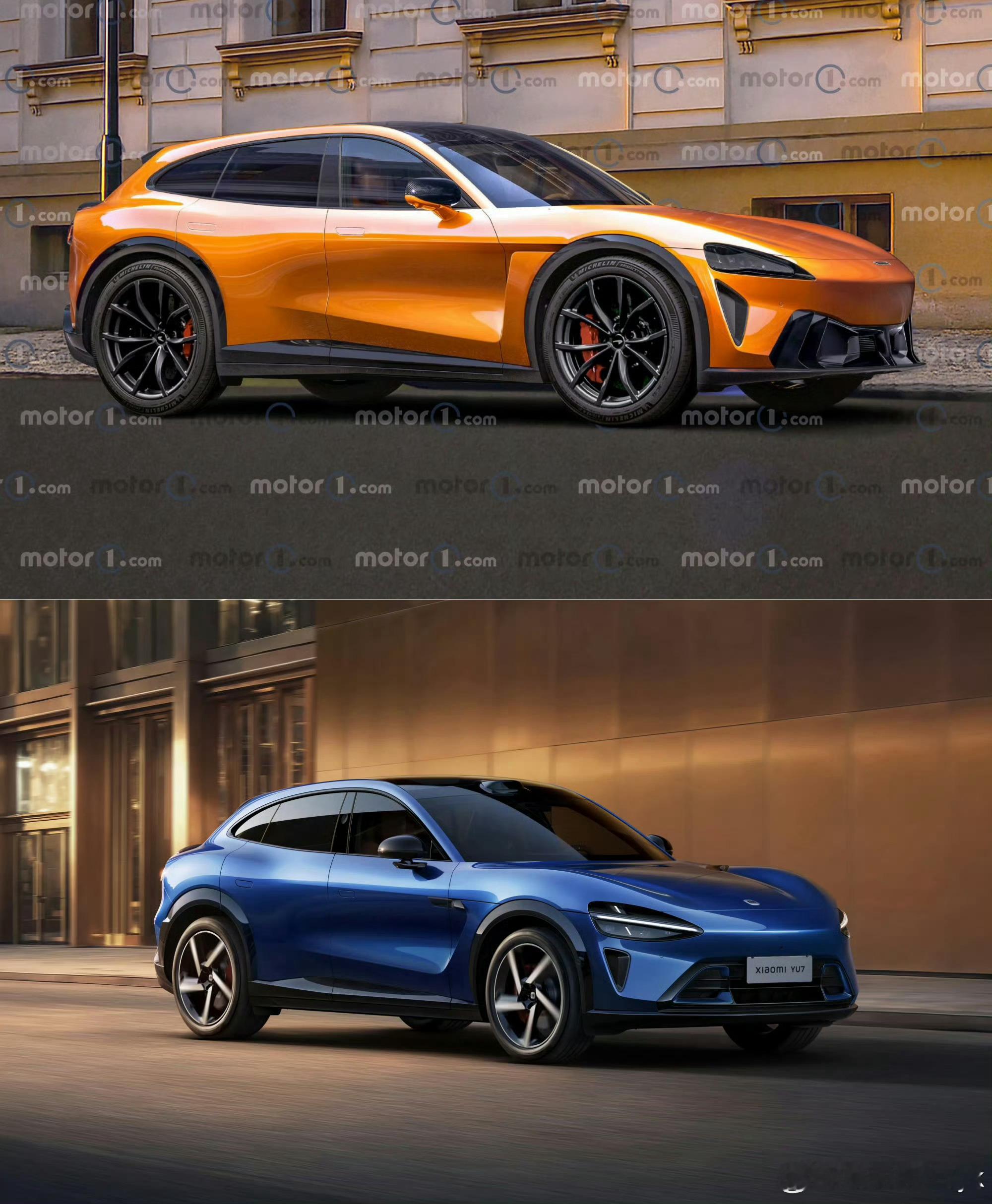 迈凯伦首款SUV迈凯轮要出SUV了不过有一说一确实跟YU7好像（没说谁抄谁，我相