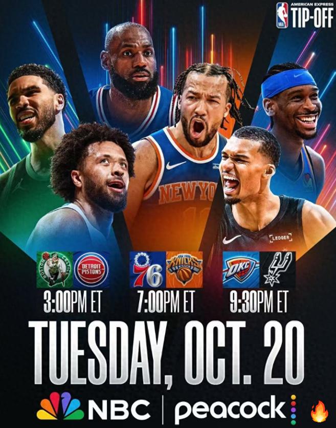 NBA官宣开赛周+年终大战赛程！詹姆斯成流量焦点 总决赛重演安排

我认为，NB