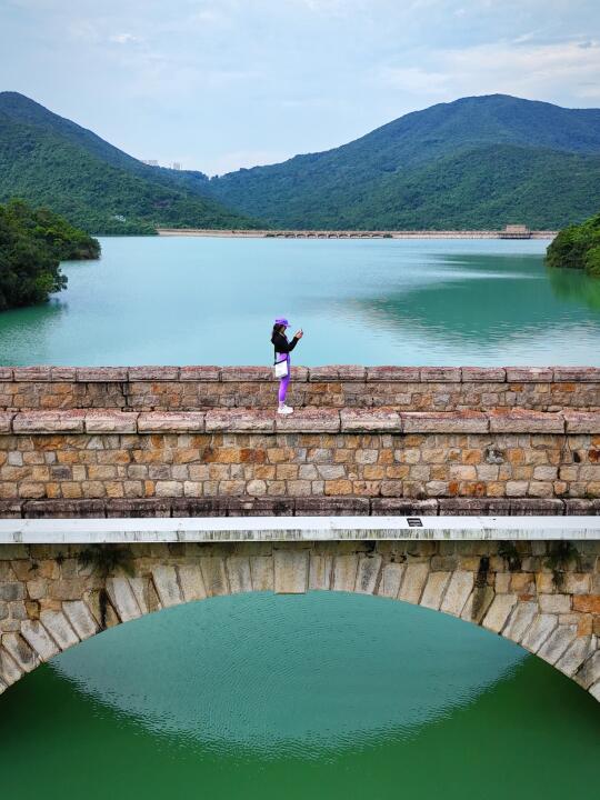 📍香港·大潭水塘群·10分鐘的橋景也太美啦😍