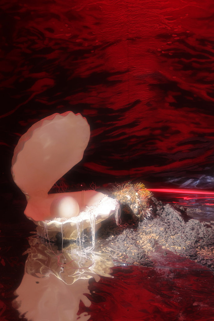 Elle80周年盛典主题Elle风尚大典主题  海风！浪花！珍珠！贝壳！ ​​​