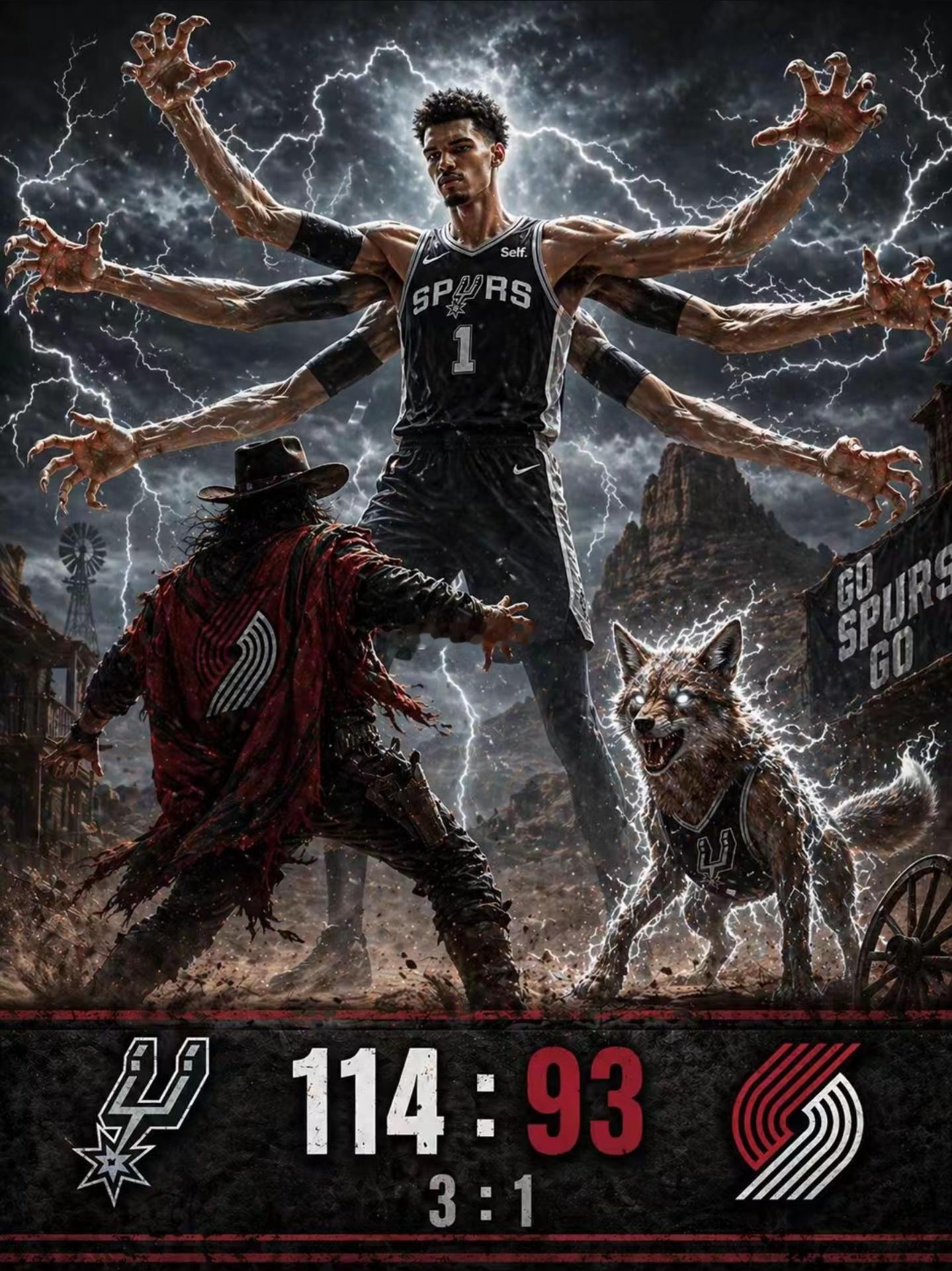 文班亚马伤缺2场强势回归狂砍27分11篮板7盖帽4抢断！ 攻防一把抓 火锅盛宴喂