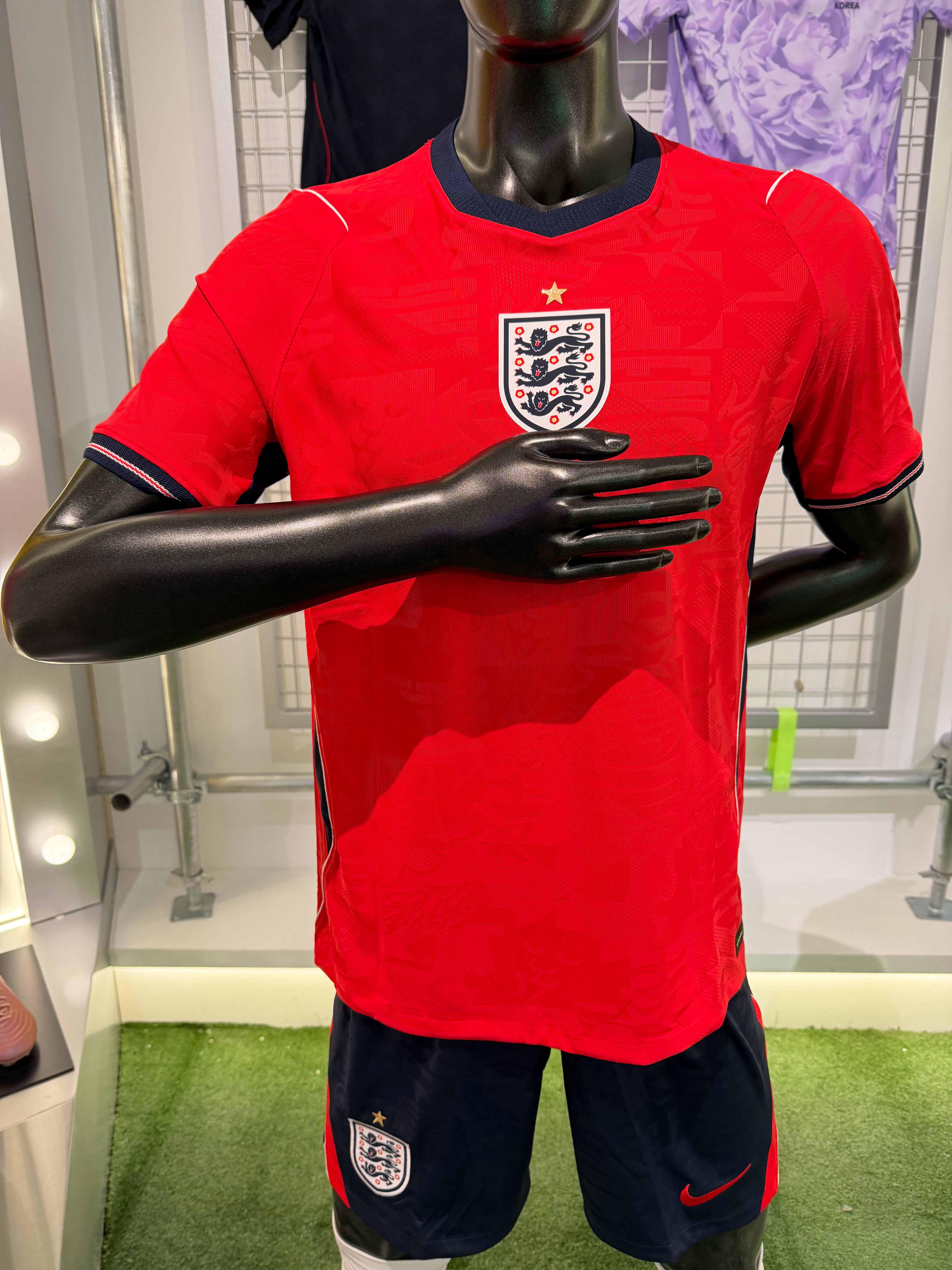 实拍英格兰主客场球员版球衣贤聊球衣世界杯
