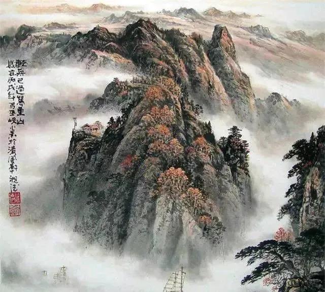 这组山水画，美景尽收眼底！！！