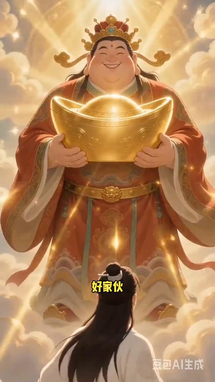 一觉穿越，天降大富贵。好家伙，元宝直接砸过来了，元宝送你收下。这财运我可接不住这
