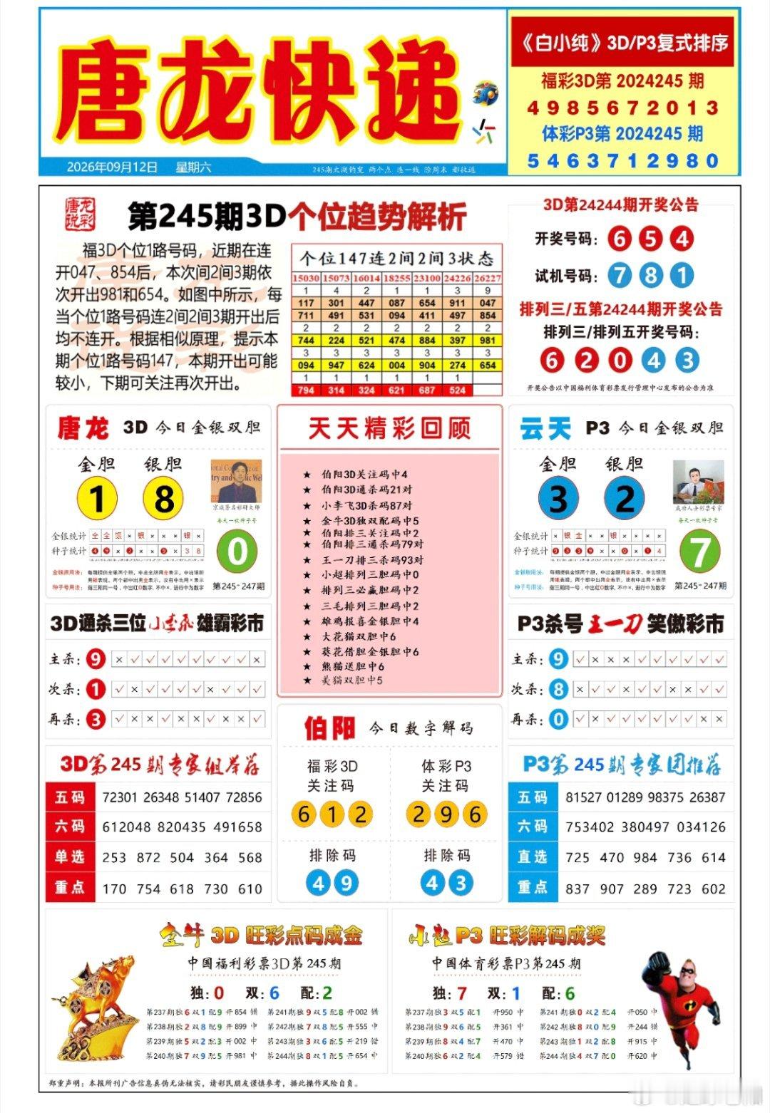 245期排三六码直选定位【432中1040】百位 024          57