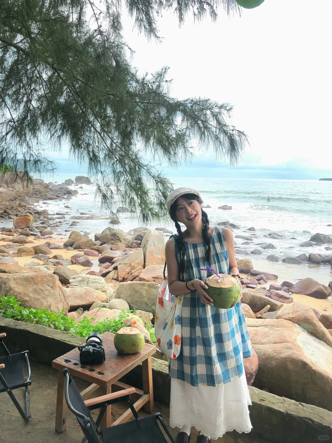 🥥拿捏海边松弛感⤾·˚✩