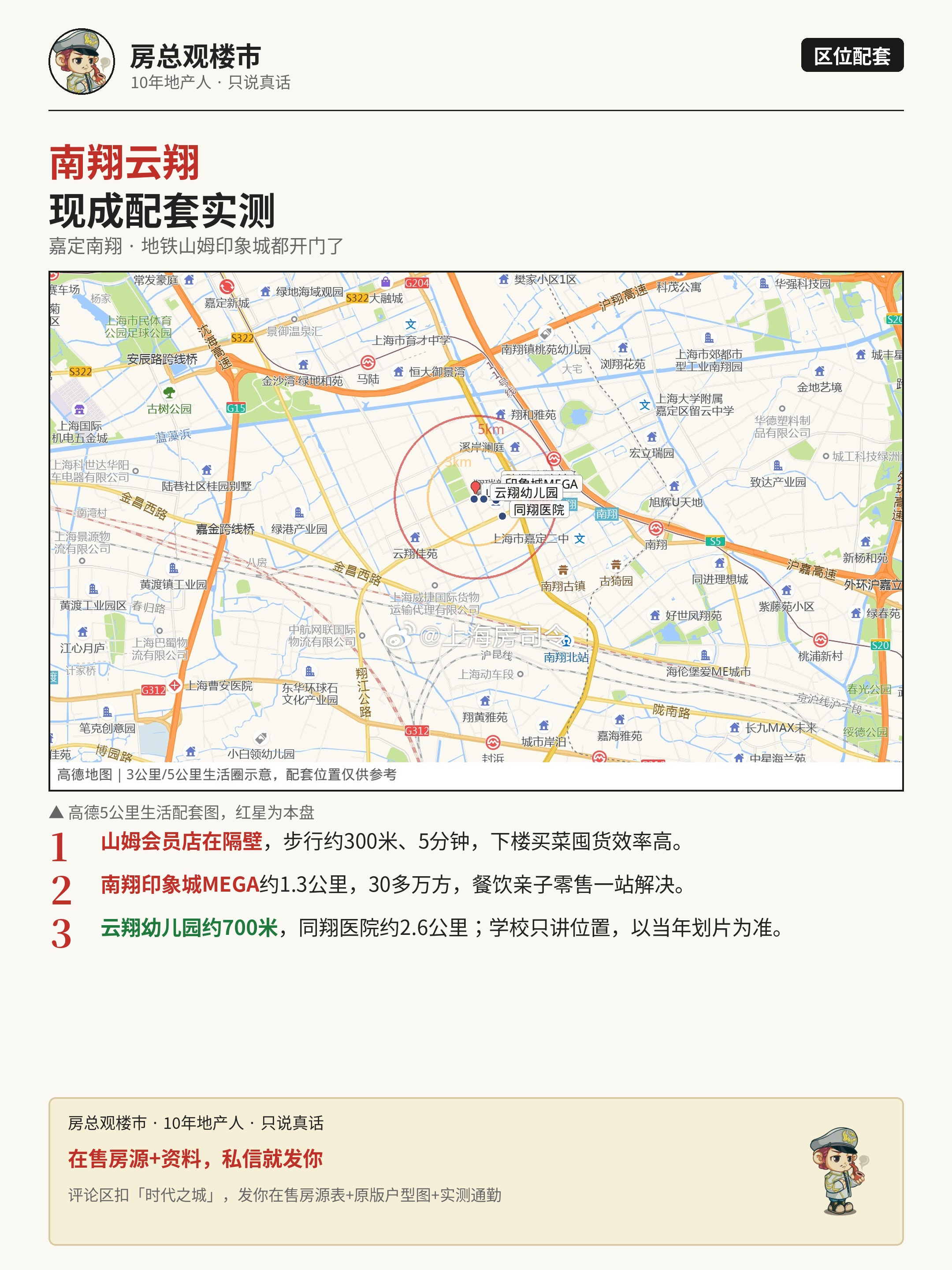 南翔的「时代之城」，540万左右起，带客户实探说点实在话。位置在南翔云翔板块，山