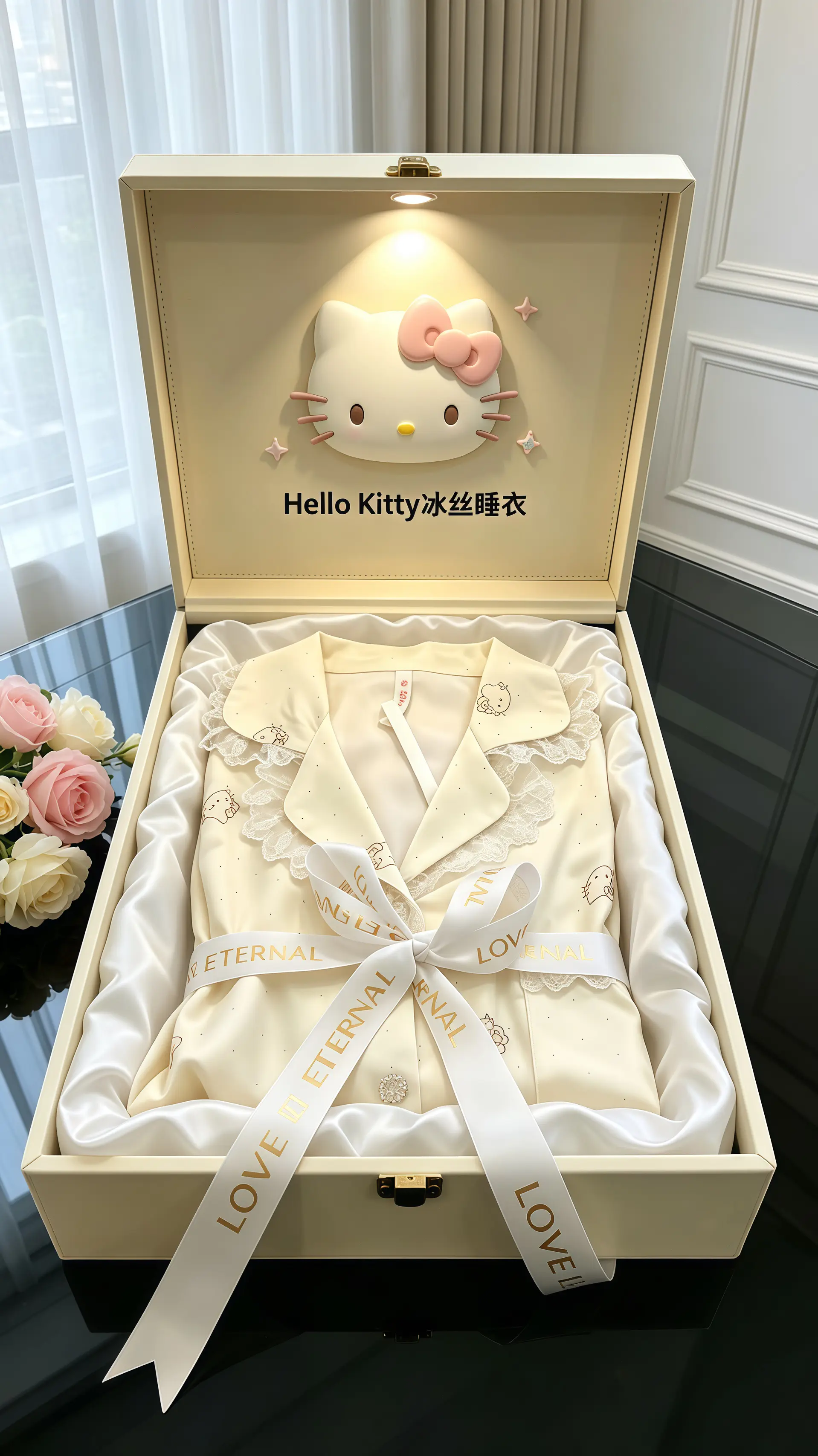 睡衣家居服好物推荐Kitty猫少女心好物 家居服仪式感