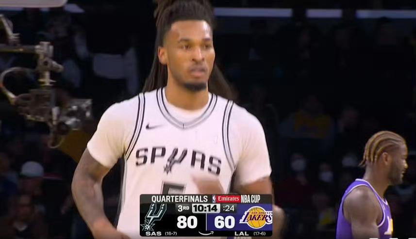 My eyes马刺vs湖人