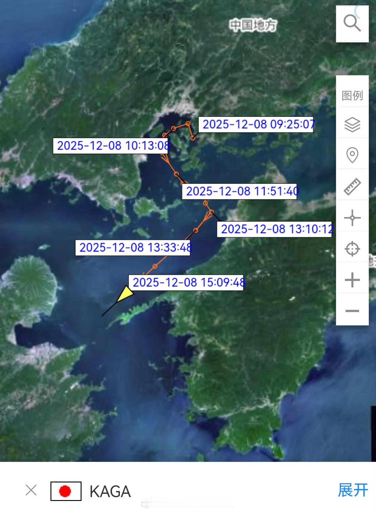 日本海自的准航母也出动了，看样子他们想跟我们在大海上碰一下。 