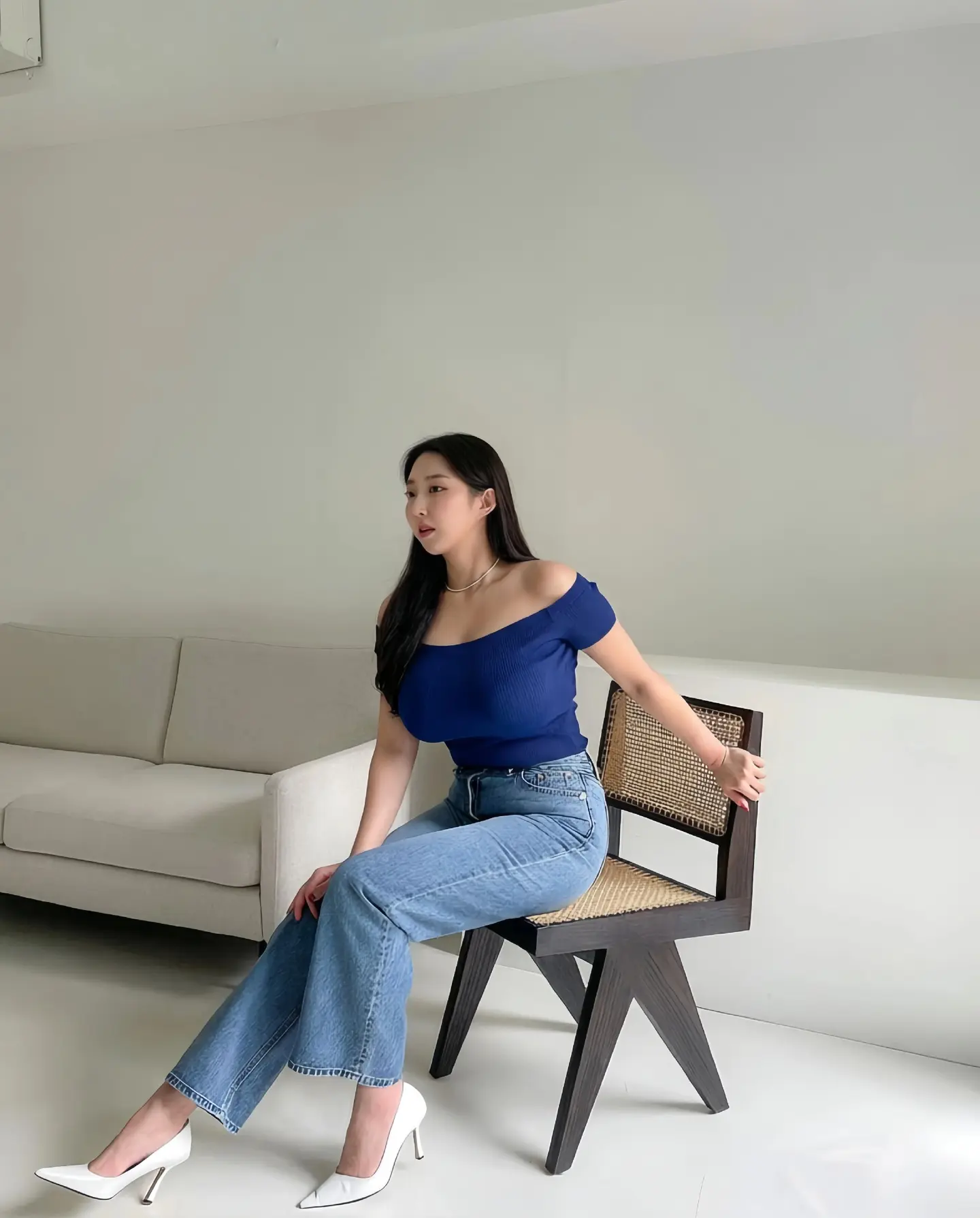 微胖女孩也能当辣妹 创作者中心 时尚穿搭 日常通勤穿搭 牛仔裤搭配