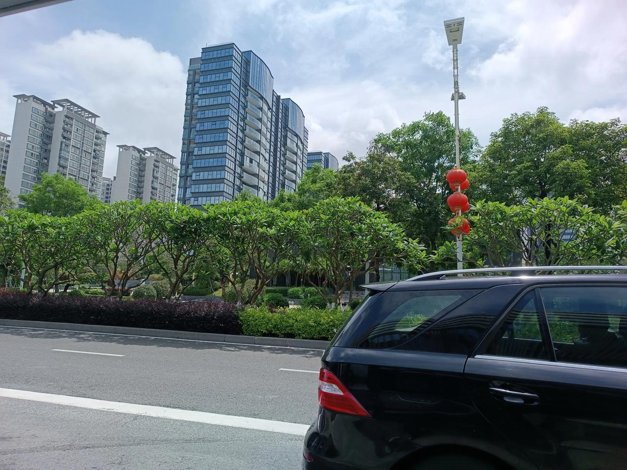 下了几天雨
今天上午天晴了
阳光明媚
十分舒适