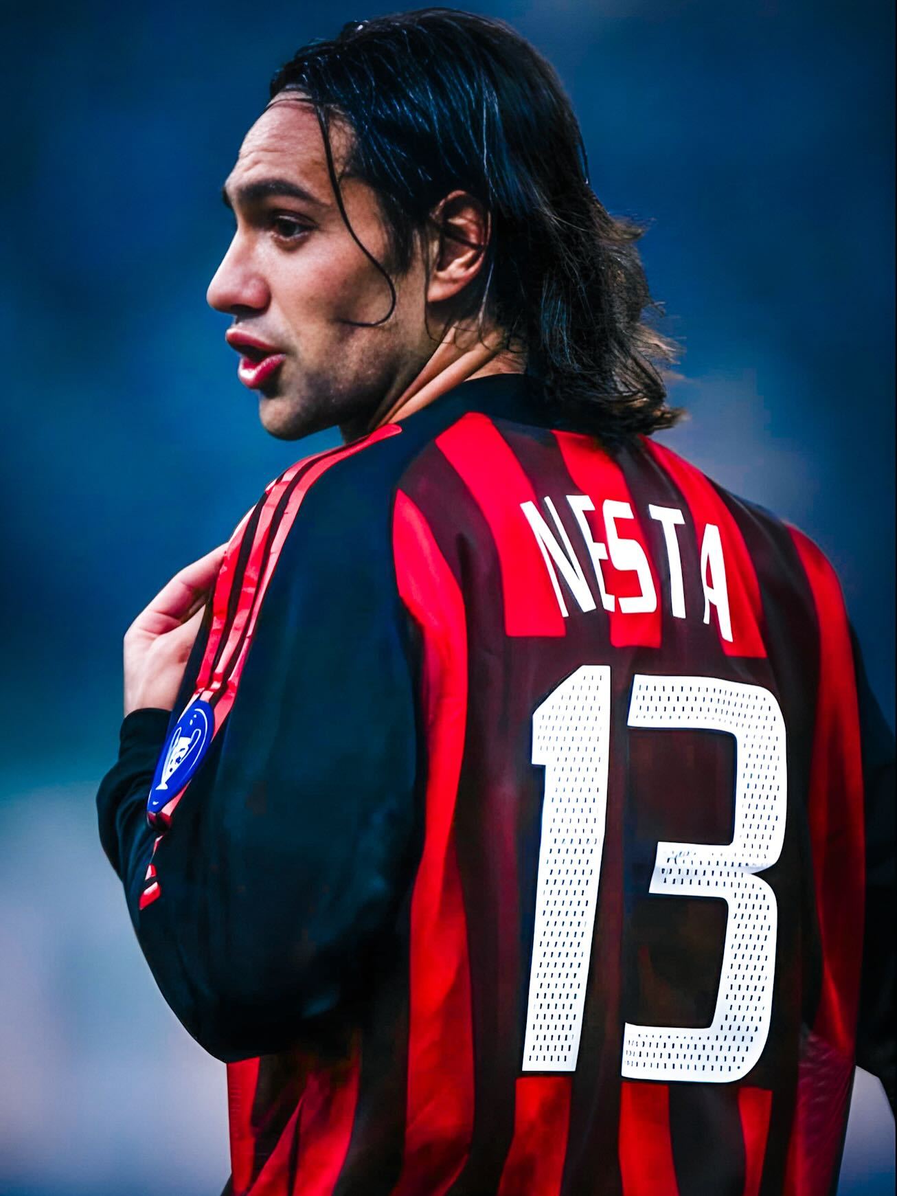 【米兰老照片】 ❤️🖤 内斯塔🇮🇹1️⃣3️⃣.sempremilan