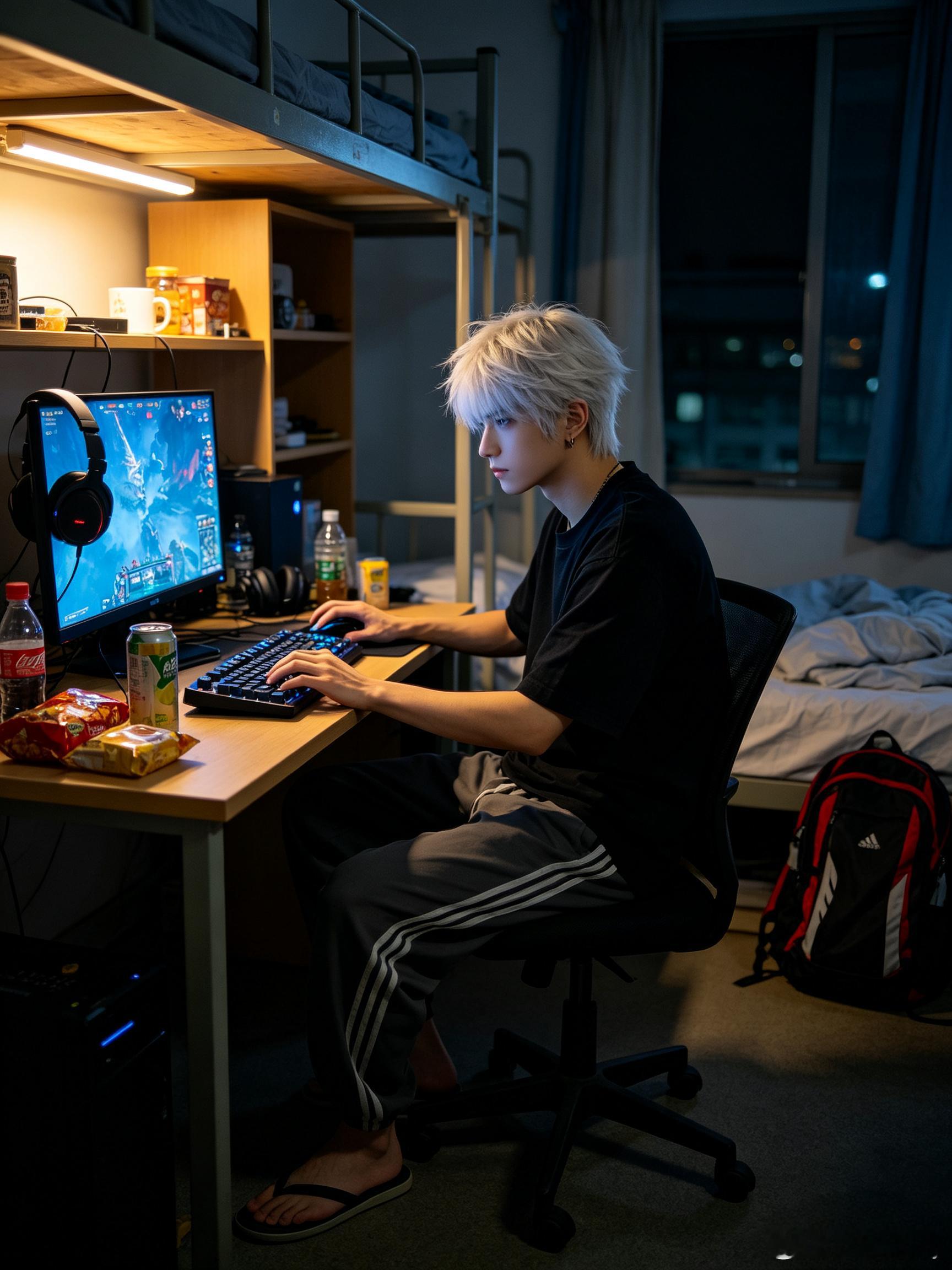 王者荣耀王者英雄开学变装王者高校迎新季我在学校很想农韩信的大学生活日常💕课堂上