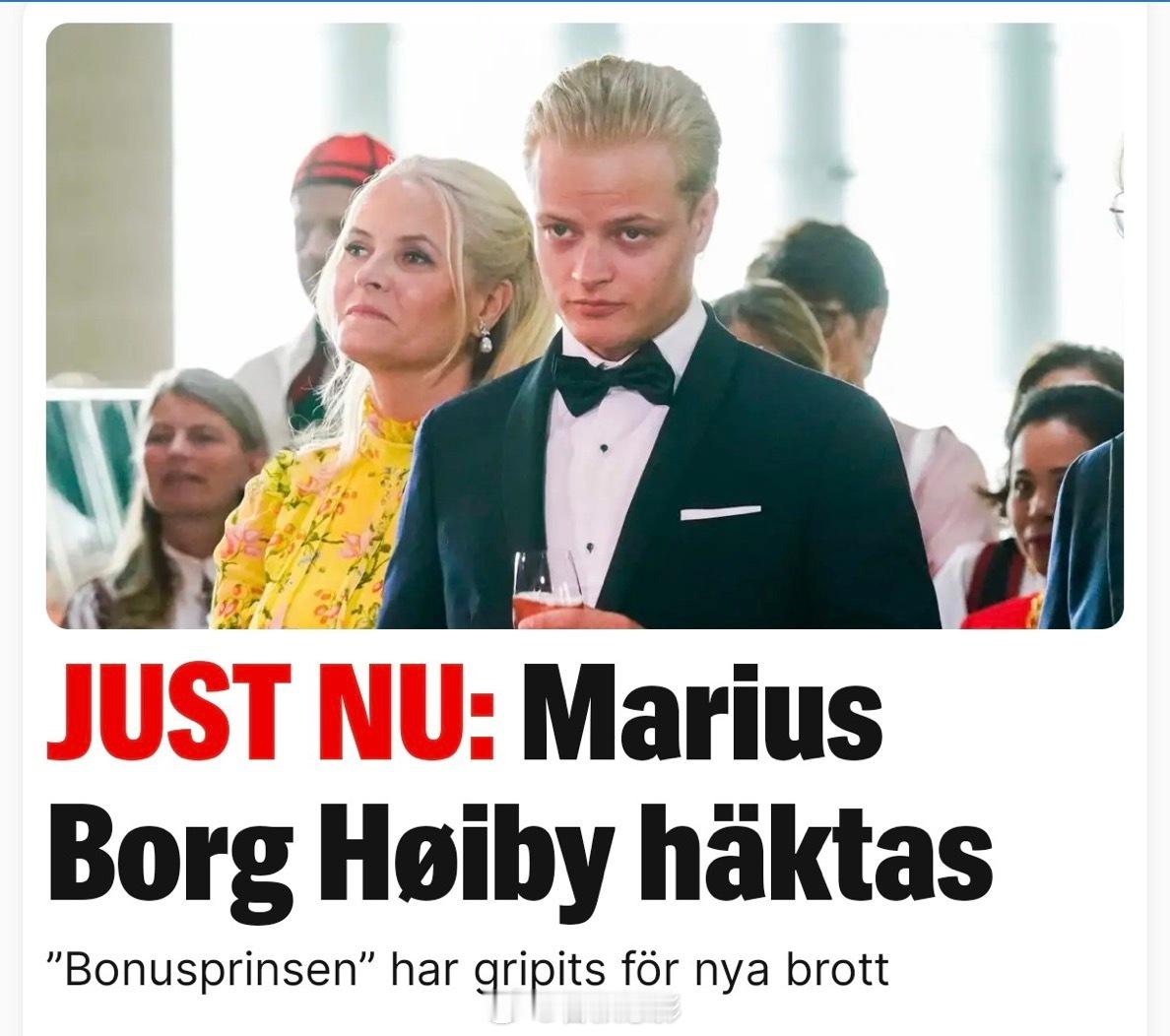 🇳🇴挪威王室爆出的丑闻除了王储妃玛丽特卷入已故性犯罪富豪爱泼斯坦案外，王储继