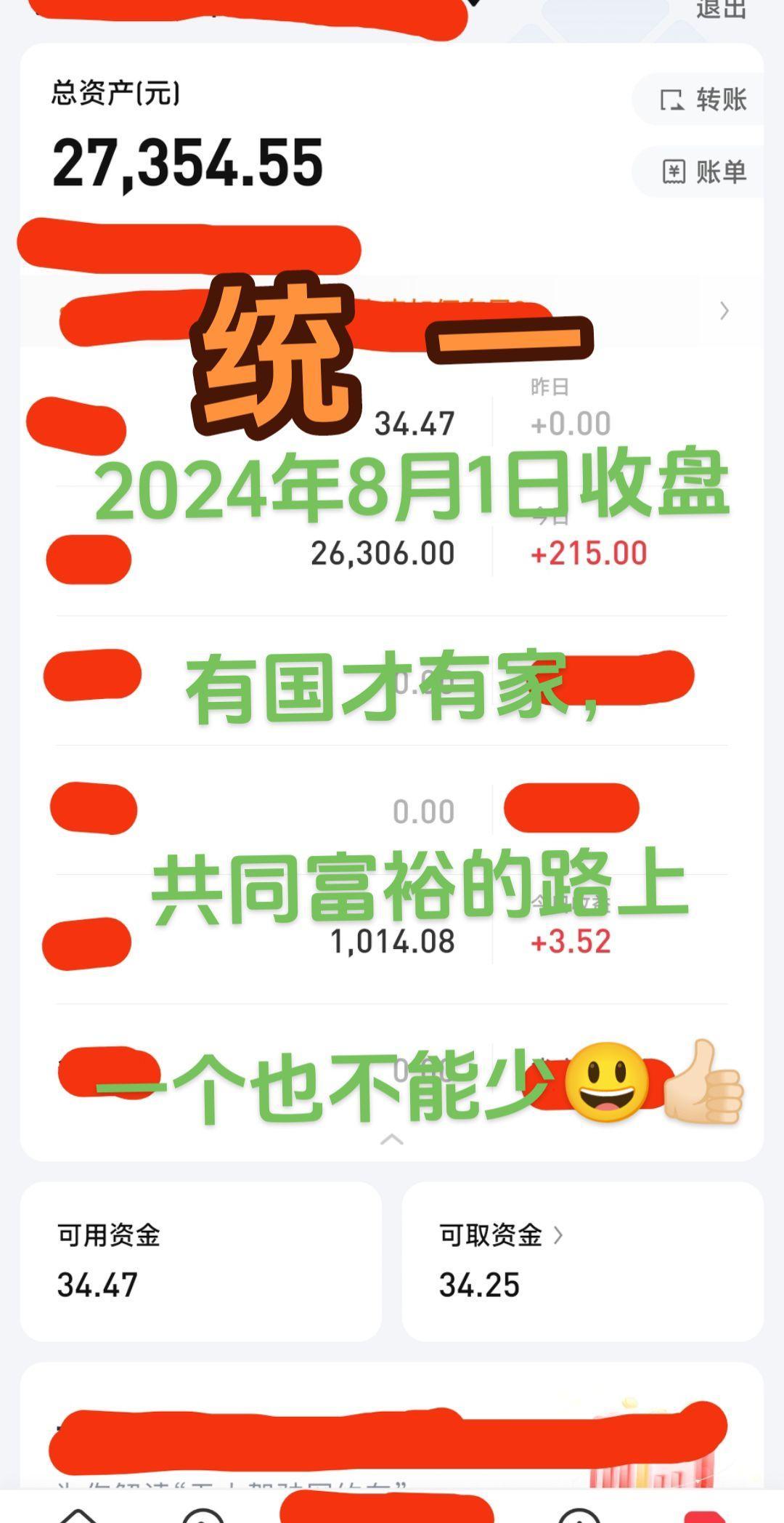 实盘记录 入市有风险投资需谨慎