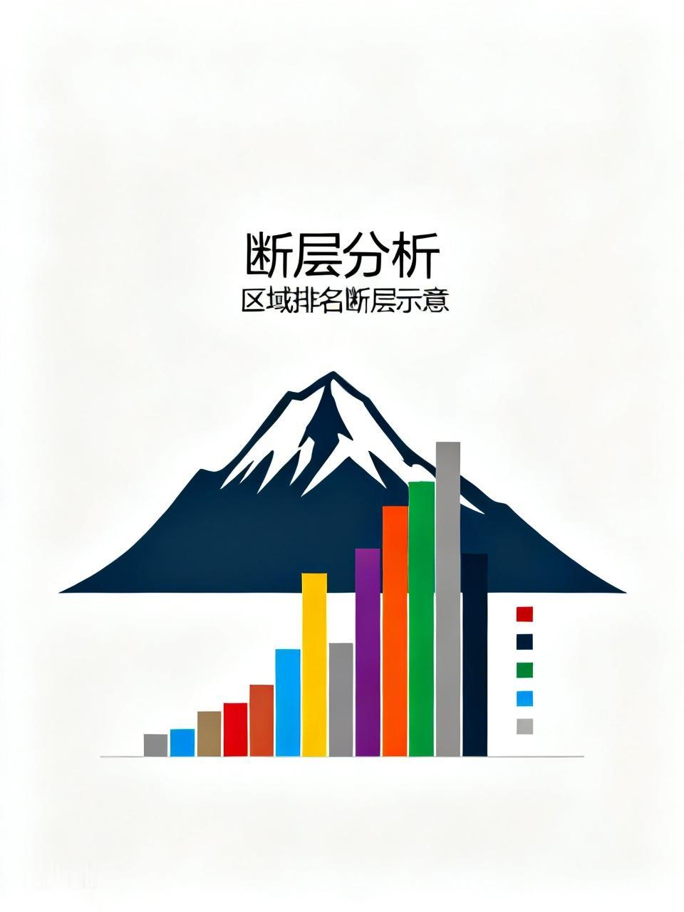 有两处断层：1️⃣第一名浙江和第二名江苏、第三名广东之间的断层。2️⃣前三名和第