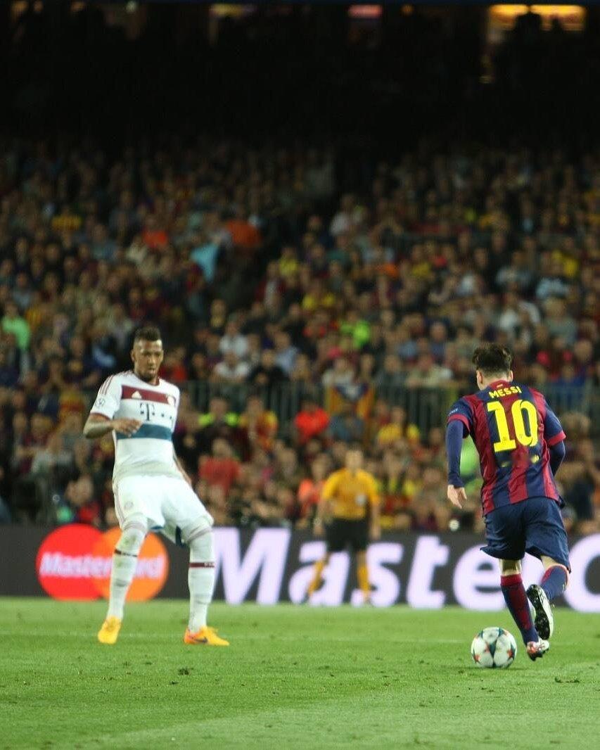 灾难降临前的瞬间。欧冠联赛马竞vs巴萨