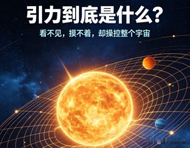 引力看不见摸不着，它到底是一种什么东西？看完颠覆认知