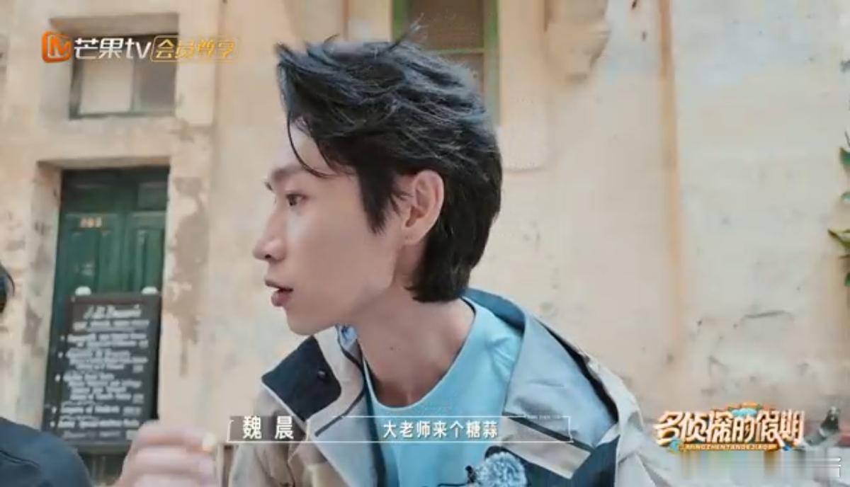 魏晨蒜计上了  魏晨在度假时的“蒜计”，像是一场意外的喜剧。他或许只是随心而为，