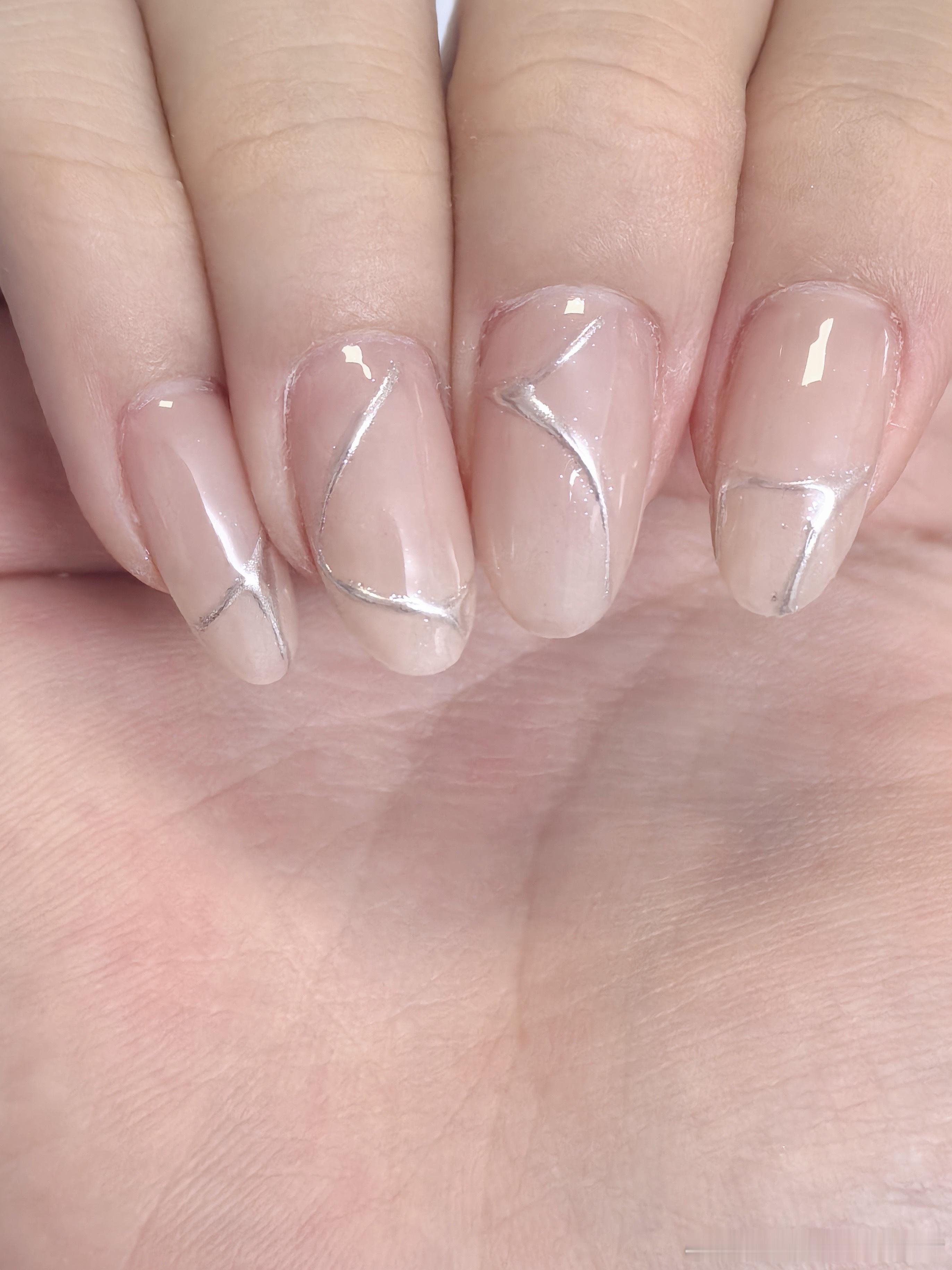 💅🏻38528 很喜欢的液态金属甲🤲 