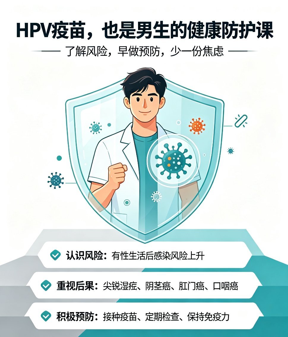 神级扑救 掌控全局男生预防HPV掌控健康赛场 男生接种HPV疫苗不是选择题，是健