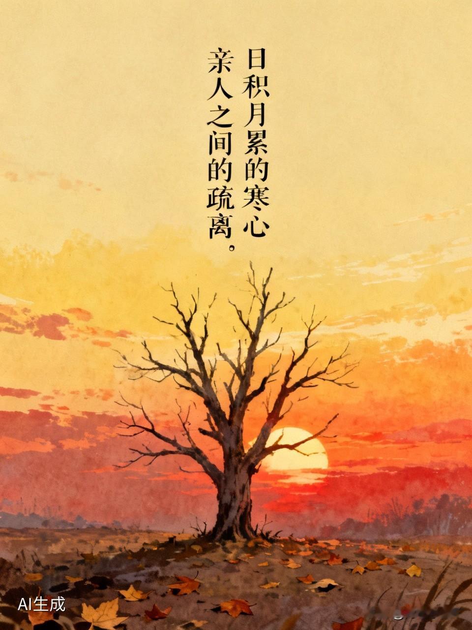 ​​李傲曾说：亲人之间的疏离，从来不是一朝一夕的矛盾，而是日积月累的寒心，大多数