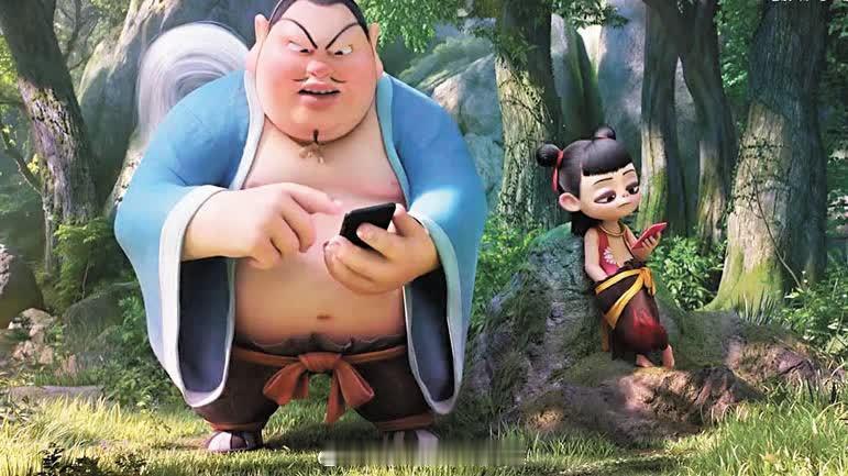 即时娱乐新闻   娱乐圈   电影  （有視頻）探廠vlog｜《 哪吒2  》持