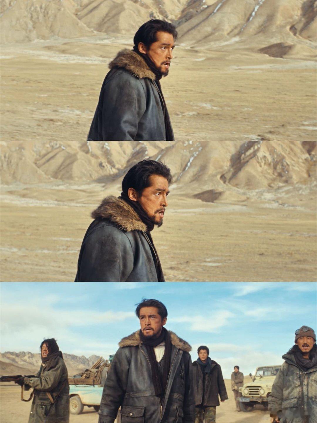 真的被胡歌这段无台词表演深深打动了！没有一句台词，可他眼神里闪烁的泪光、喉结滚动