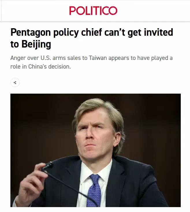 中国不会给埃尔布里奇·科尔比发放访华邀请函！

POLITICO捅出消息，美国防