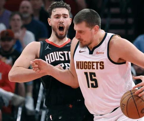 11月22日讯 NBA杯小组赛，掘金112-109战胜火箭。本场比赛失利后，火箭