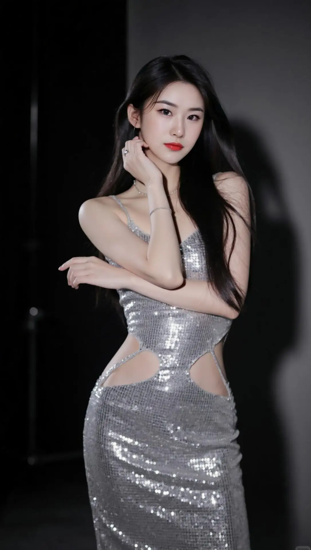 AI银闪氛围感写真 ai创作