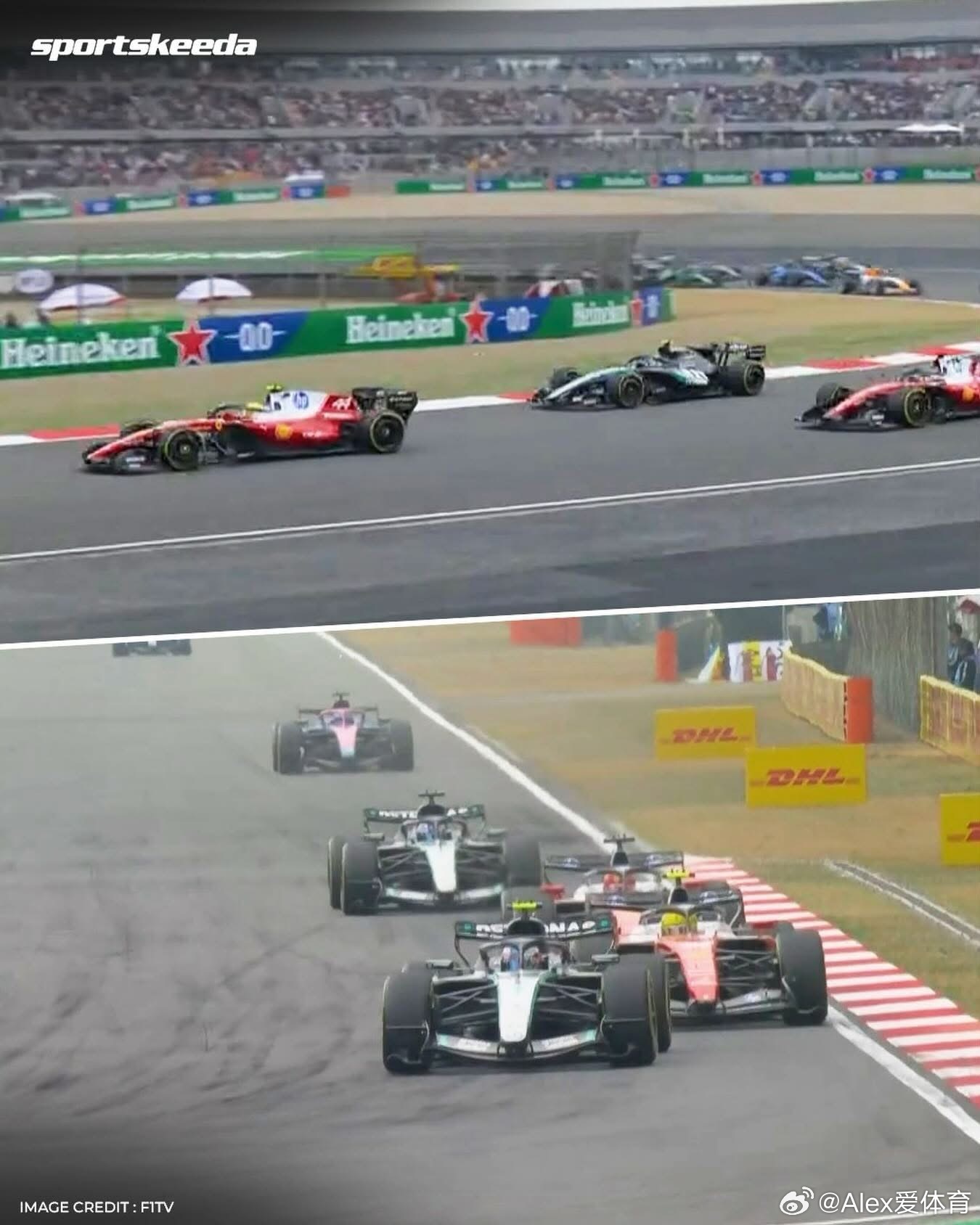 没开赛就退四辆车澳洲站大家还超来超去现在大家都不防了你直接过去吧这规则…改得🤦