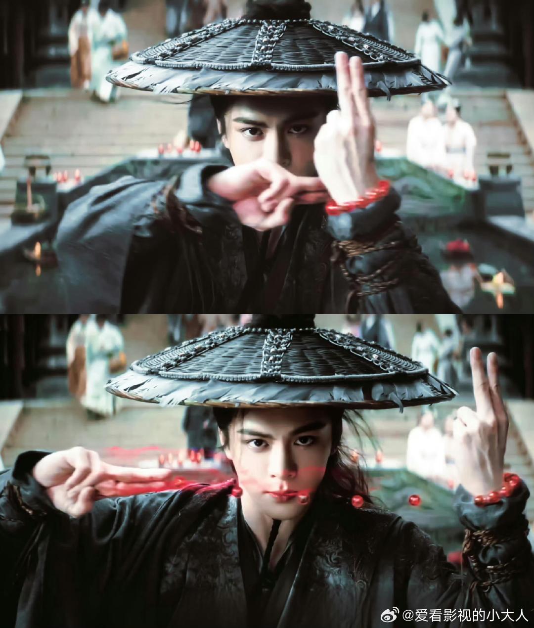 谁懂啊！曾舜晞演的武拾光结印掐咒太绝了！手腕发力到指尖都带着千钧力道，神情沉定气